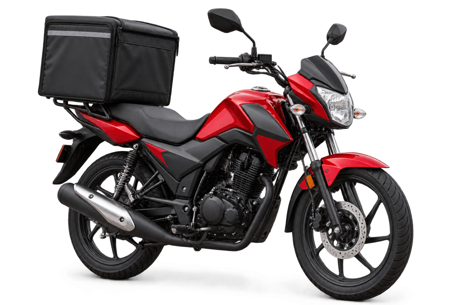 Two wheeler bike courier