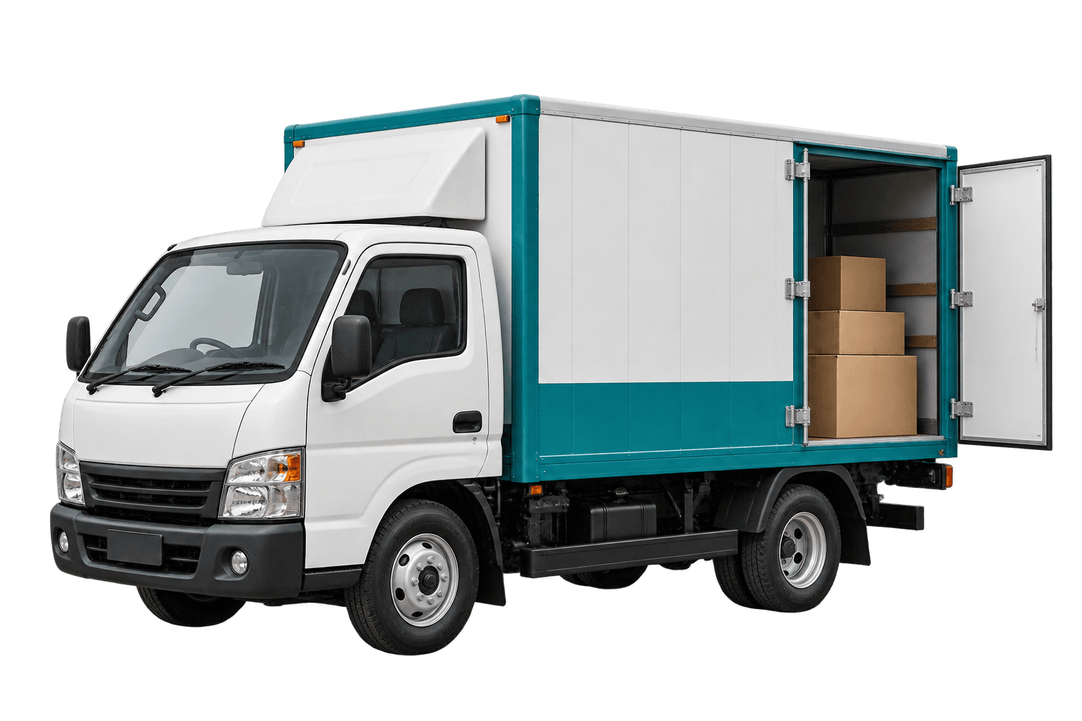 House moving truck